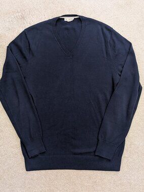 GAP v-neck blue sweater